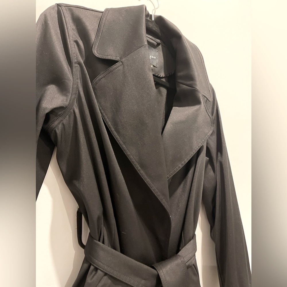 Marciano Black Trench Coat